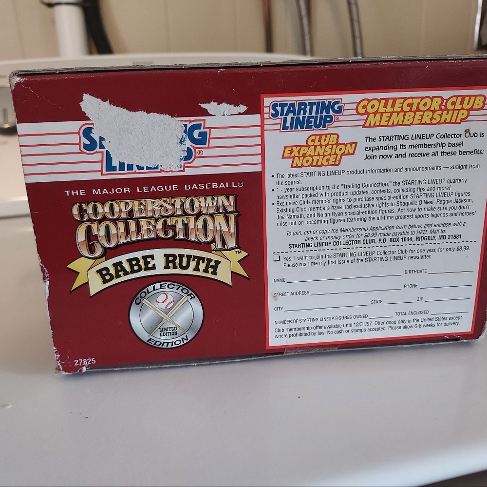 Offical Unopened Babe Ruth Coppertown Collection Starting Line Piece - Picture 12 of 14